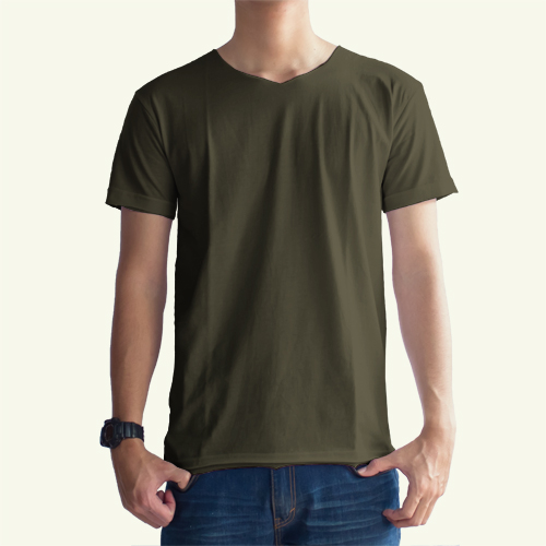  Kaos  Polos  Hijau Army Unfinished  Konveksi Jual 