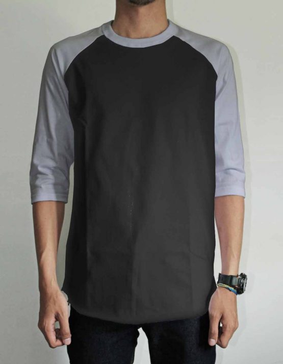  Raglan Tangan Hitam Hijau Fuji Konveksi Jual 