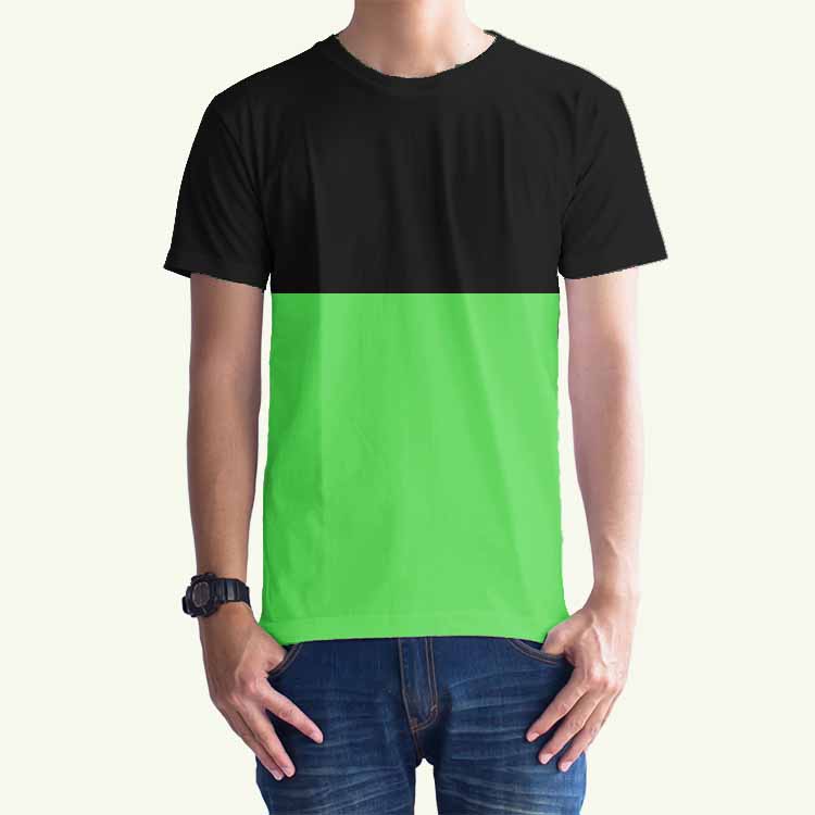 ON01 Hijau  Stabilo Konveksi Jual Grosir Kaos Polos 